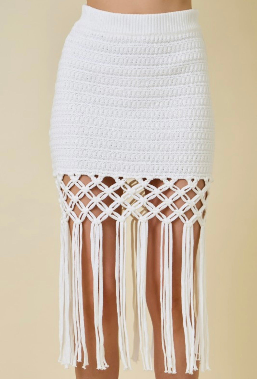 Coastal Crochet Fringe Set