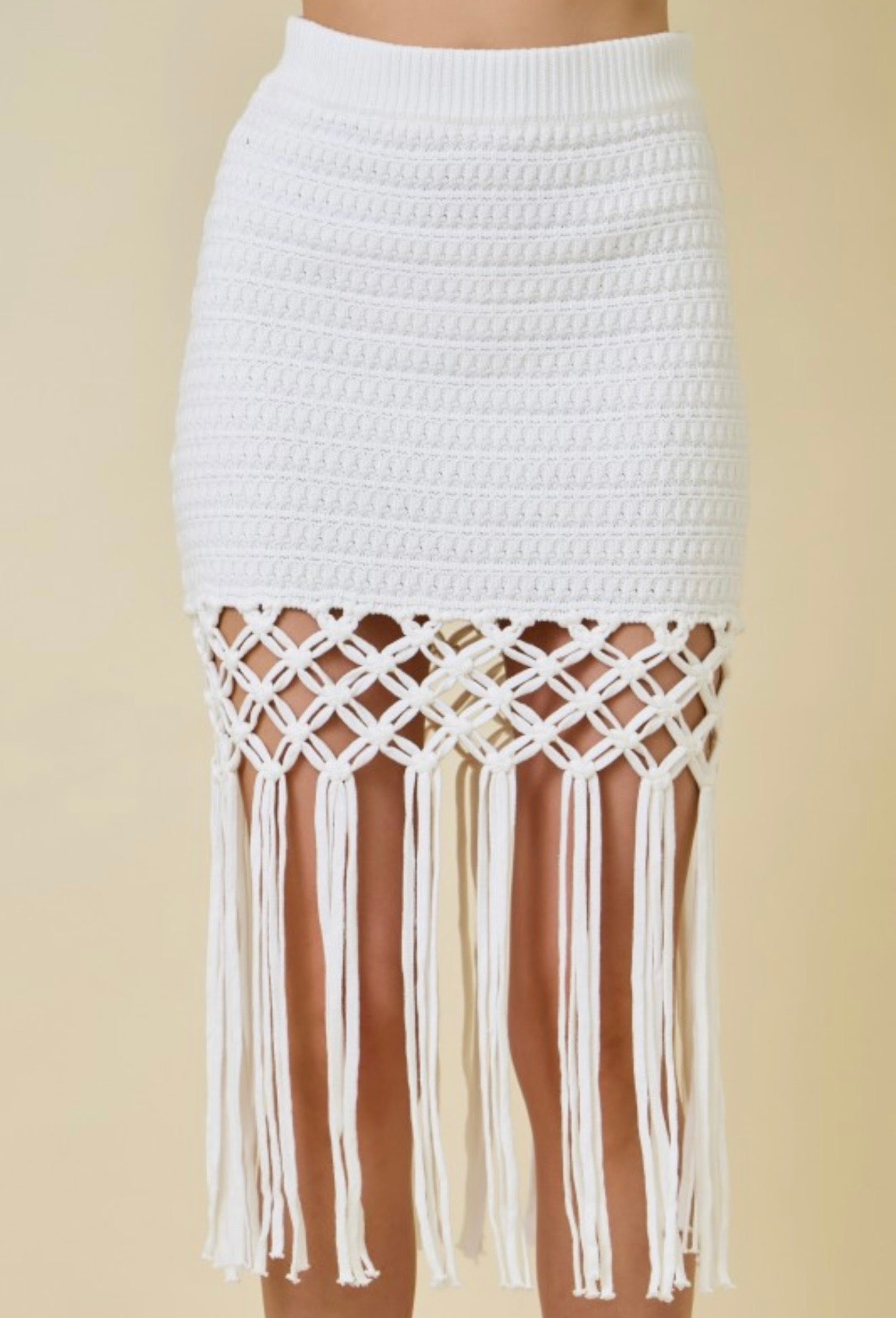 Coastal Crochet Fringe Set
