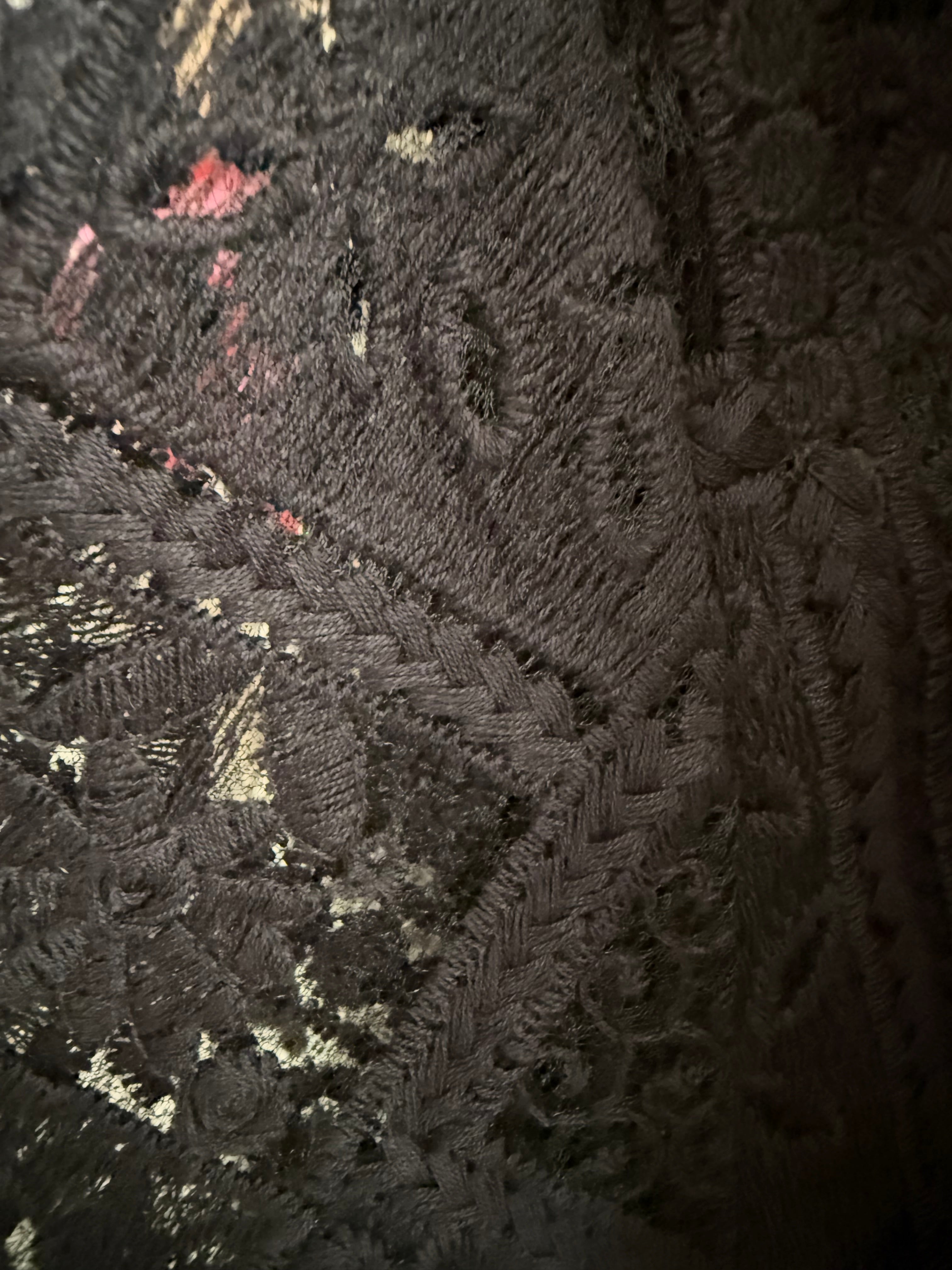 Lace Contrast Pant Set