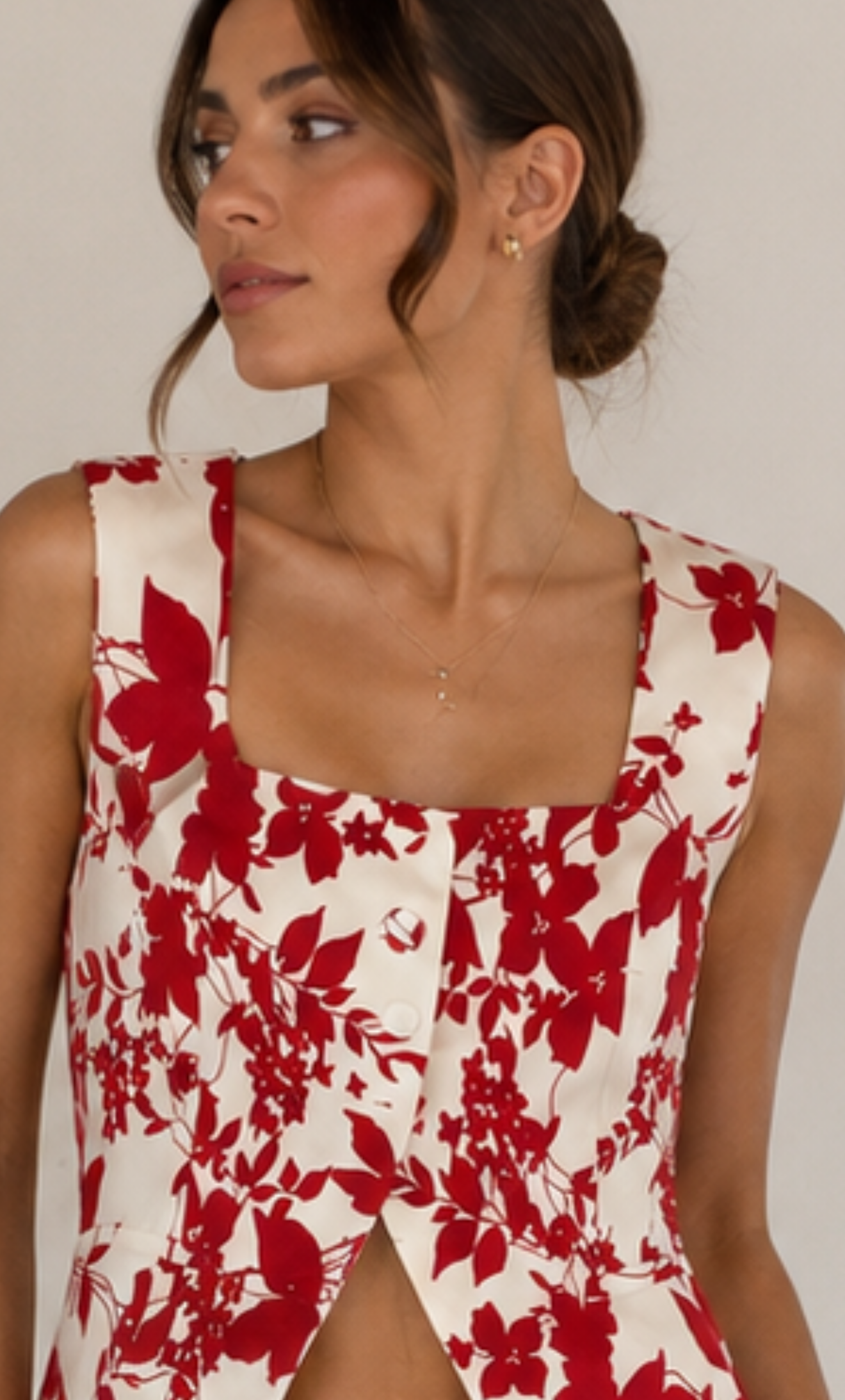 Floral Vest & Pant Set