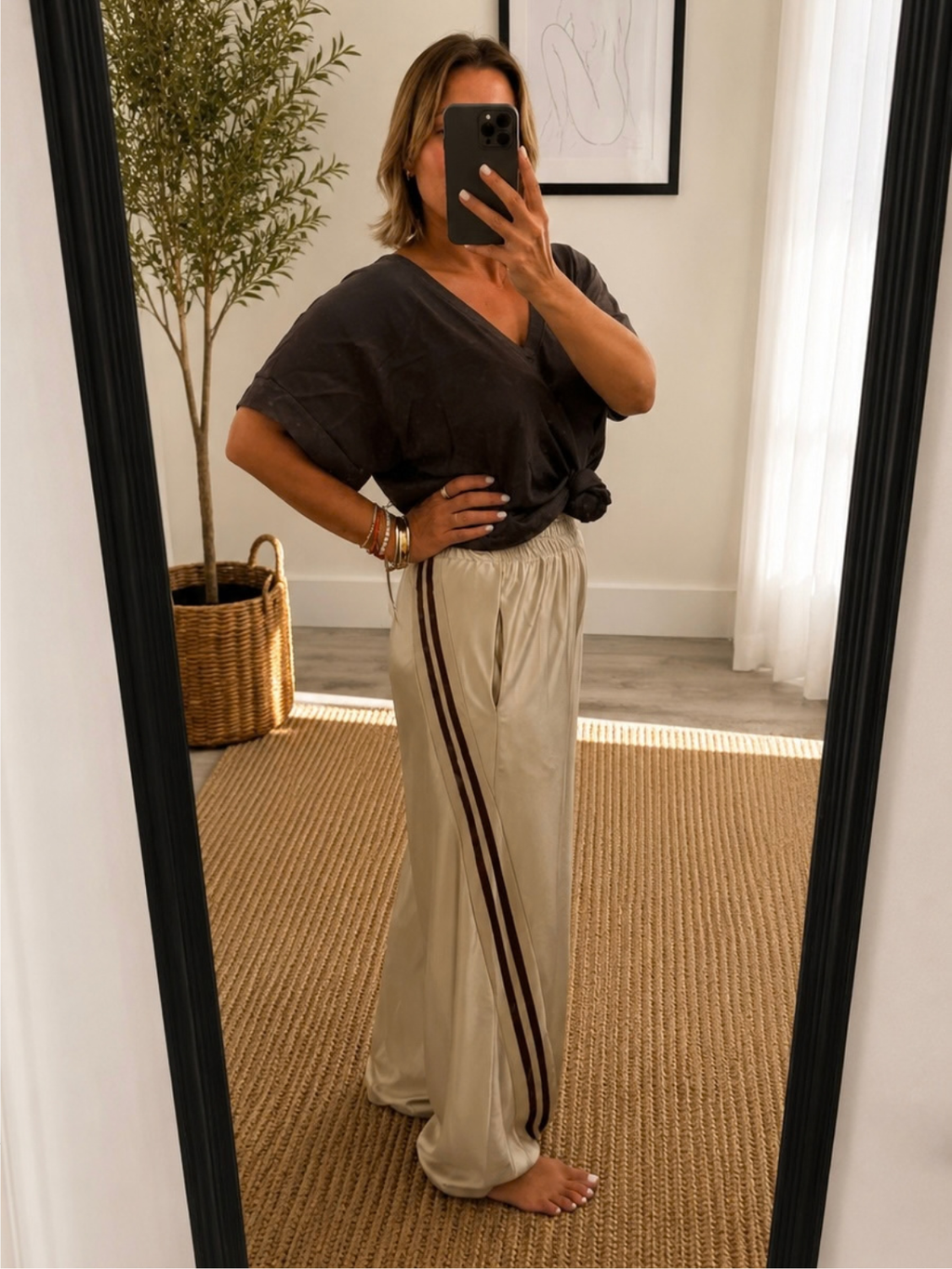 The Varsity Stripe Track Pant