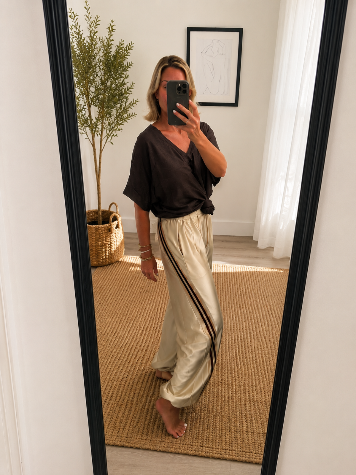 The Varsity Stripe Track Pant