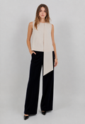 Sienna Drape Top - Beige