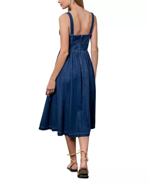 Denim Midi Dress