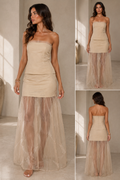 Soleil Linen Organza Set